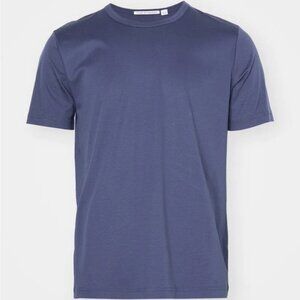 TIGER OF SWEDEN designer men’s OLAF T-SHIRT top LIGHT INK navy prima cotton XXL